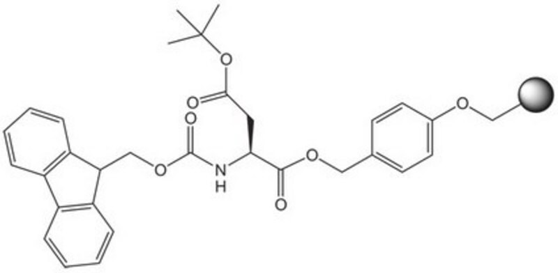 Merck FMOC-ASP(OTBU)-WANG RESIN (100-200 MESH)