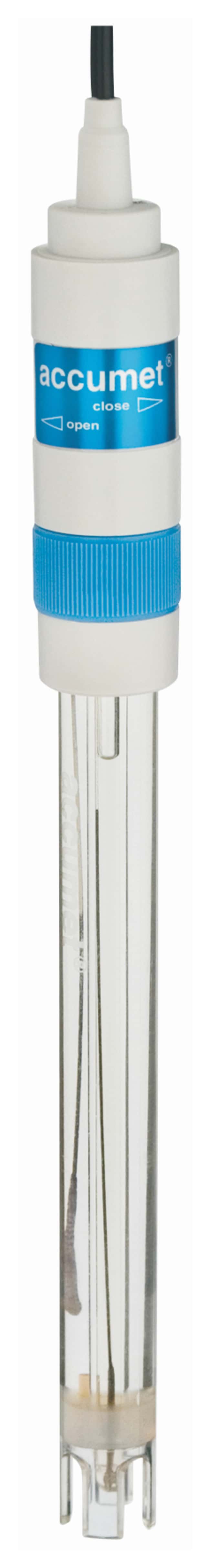 Thermo Fisher Scientific accumet Gel-Filled Polymer Body Single-Junction pH Combination Electrodes, Mercury-Free