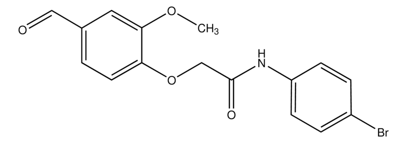 Merck N-(4-Bromophenyl)-2-(4-formyl-2-methoxyphenoxy)acetamide