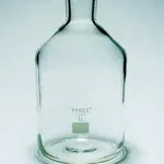 Merck Pyrex Reagent bottles, unground narrow neck