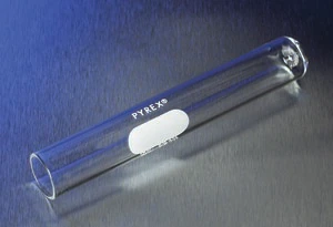 Merck Pyrex culture tubes, rimless