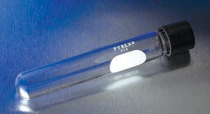 Merck Pyrex culture tubes with screw-cap