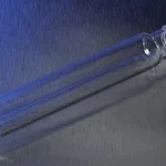 Merck Pyrex disposable culture tubes, screw cap style, round-bottom