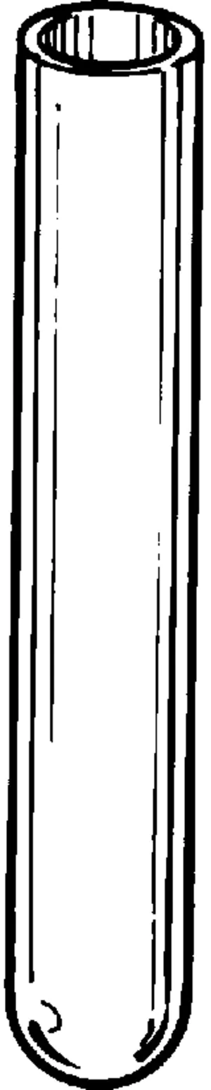 Merck Pyrex disposable culture tubes, rimless