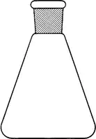 Merck Quickfit conical flasks