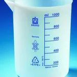 Merck BRAND ETFE beaker with spout, low form