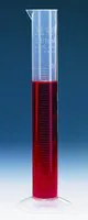 Merck BRAND graduated cylinder, PP, with blue printed scale or embossed scale