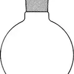 Merck Quickfit flat-bottom boiling flasks