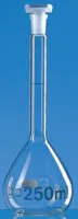 Merck BRAND BLAUBRAND volumetric flask, PP stopper, clear glass