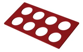 Merck Grace Bio-Labs Press-To-Seal silicone isolator, PSA both sides