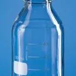 Merck BRAND laboratory bottle, graduated with screw cap