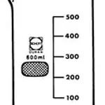 Merck Duran beakers