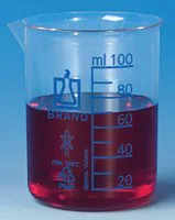 Merck BRAND PMP beaker with spout, low form