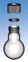 Merck ACE microscale round-bottom flask
