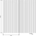Merck BRAND counting chamber BLAUBRAND Nageotte pattern