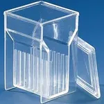 Merck BRAND plastic staining trough, Hellendahl pattern