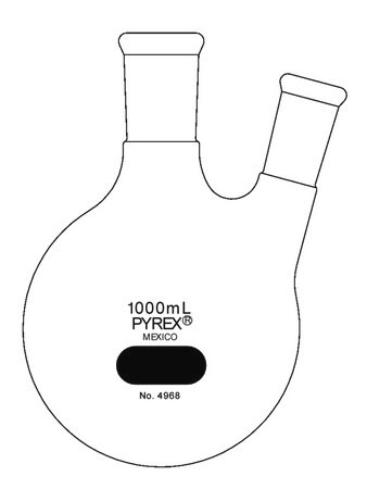 Merck Corning flask, 1000 mL, Corning 4968