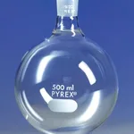 Merck Corning flask, extra deep, 3 baffles, 125 mL, 25 mm