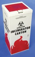 Merck Cover for bio-hazard incinerator carton
