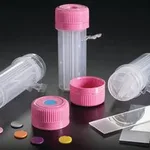 Merck LockMailer microscope slide jar