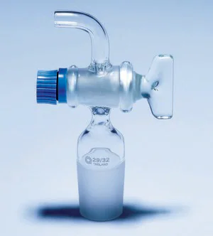 Merck Pyrex Aspirator stopcock with ground cone