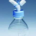 Merck Pyrex Screwcap, bottle pourer with GL 45 screwthread