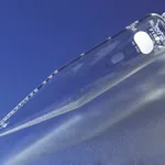 Merck Pyrex graduated oil centrifuge tube