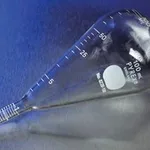 Merck Pyrex pear-shaped graduated centrifuge tube, Goetz