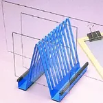 Merck Scienceware electrophoresis plate rack, coated steel