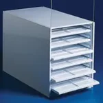 Merck Slide Tray Cabinet
