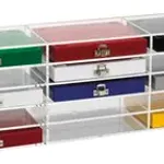 Merck Storage rack for 50 and 100 place microscope slide boxes