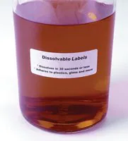 Merck Wash-Off Labels