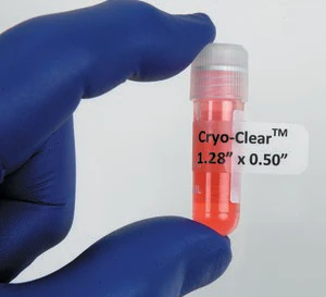 Merck Laser Cryo-Clear labels