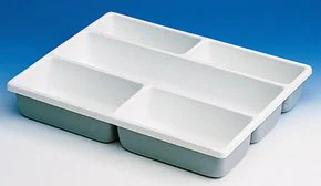 Merck BRAND tidy tray with compartments