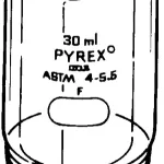 Merck Pyrex Gooch crucible, high form, with fritted disc