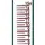 Merck Synthware graduated distillation receiver tube with hooks