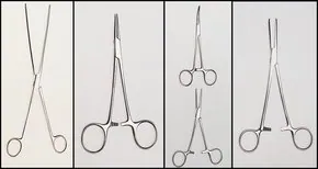 Merck Scissor-handle forceps