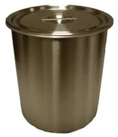 Merck Stainless steel straight side storage container