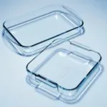 Merck Pyrex glass general purpose dishes