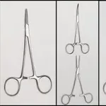 Merck Scissor-handle forceps