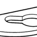 Merck Borosilicate glass stirrer blade