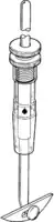 Merck Ace Trubore PTFE stirrer assembly