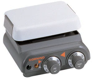 Merck Corning hotplate and stirrer, 4in x 5in