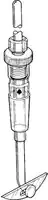 Merck Ace Trubore glass stirrer assembly