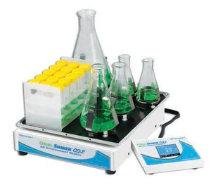 Merck Orbi-Shaker CO2 with remote controller and rubber mat platform