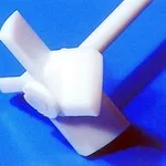 Merck PTFE screw propeller stirrer shaft