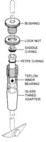 Merck Ace Trubore PTFE 4-piece stirrer bearing