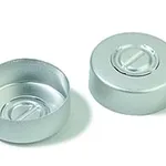 Merck Aluminum crimp seal (without septum), silver aluminum