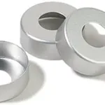 Merck Aluminum crimp seal (without septum), silver aluminum