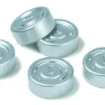 Merck Aluminum crimp seal (without septum), silver aluminum
